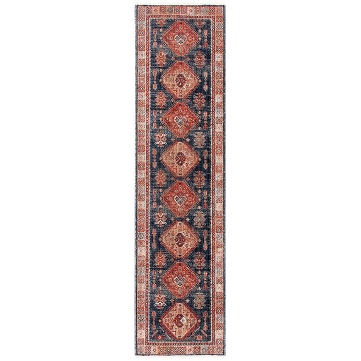 SAFAVIEH Herat Collection HRT379P Rust / Black Rug Image 3