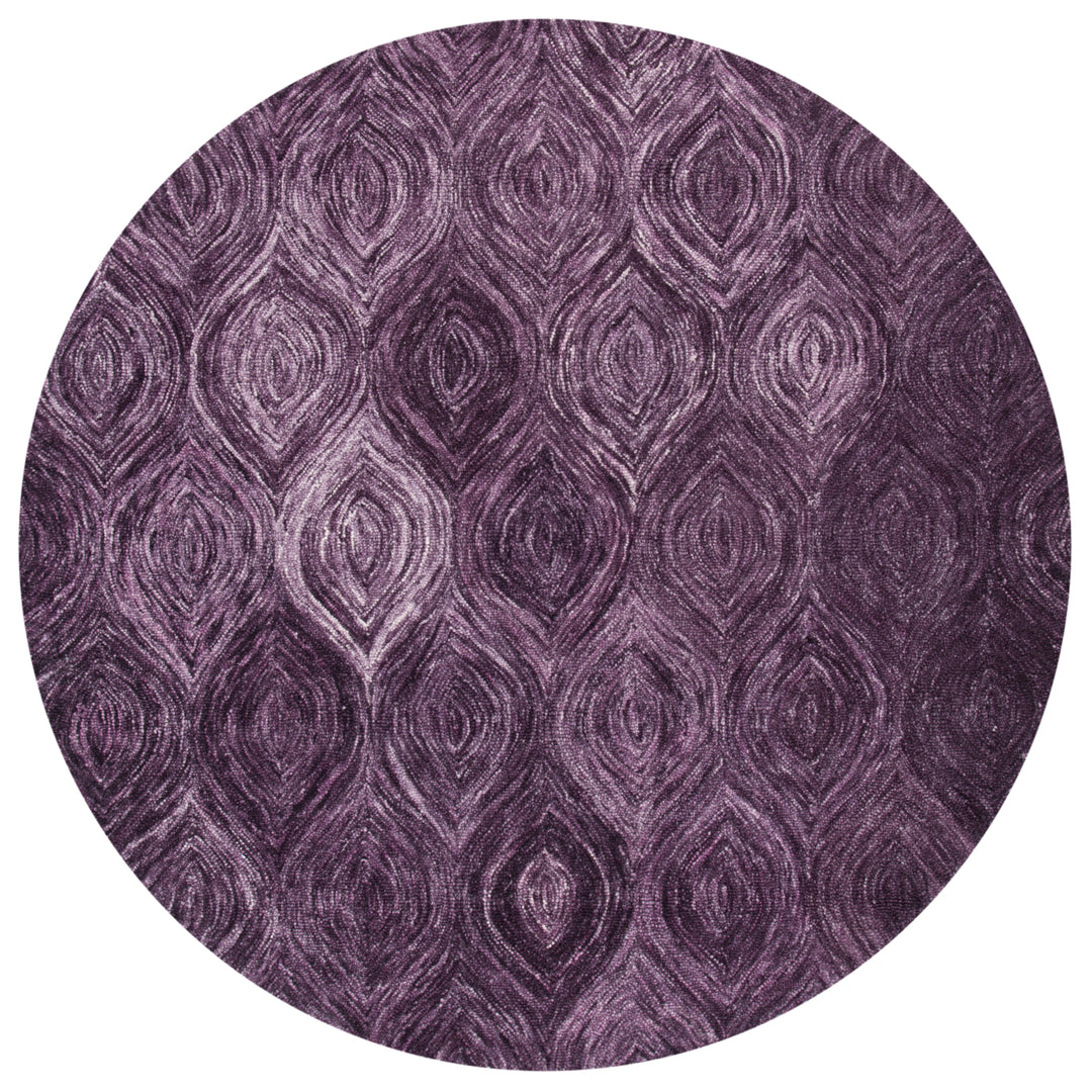 SAFAVIEH Ikat Collection IKT631P Handmade Purple Rug Image 4