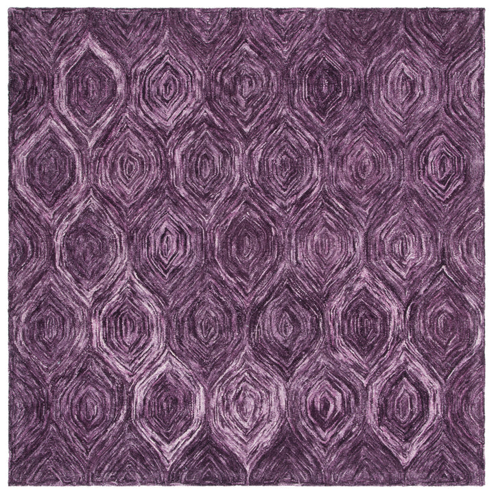 SAFAVIEH Ikat Collection IKT631P Handmade Purple Rug Image 6