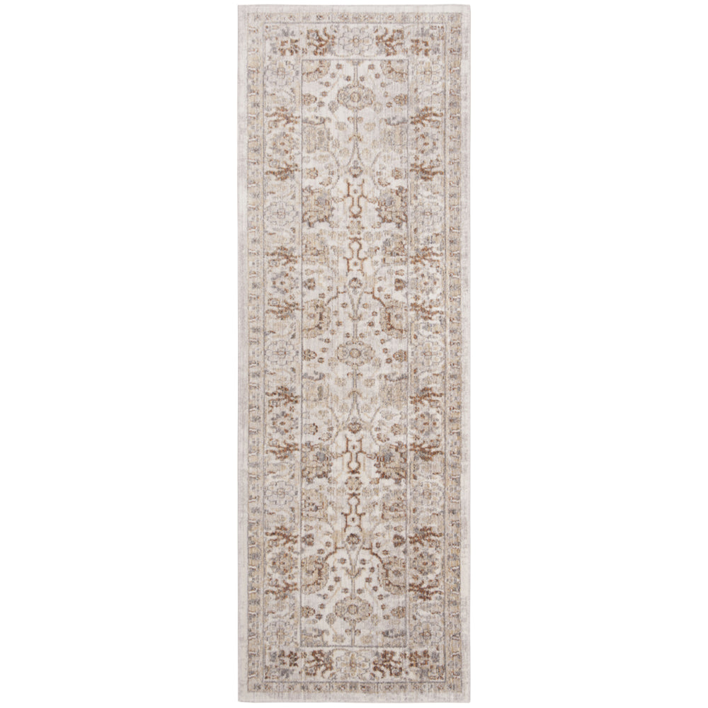 SAFAVIEH Illusion ILLB702C Cream / Light Brown Rug Image 2