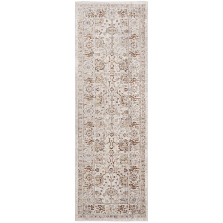 SAFAVIEH Illusion ILLB702C Cream / Light Brown Rug Image 1