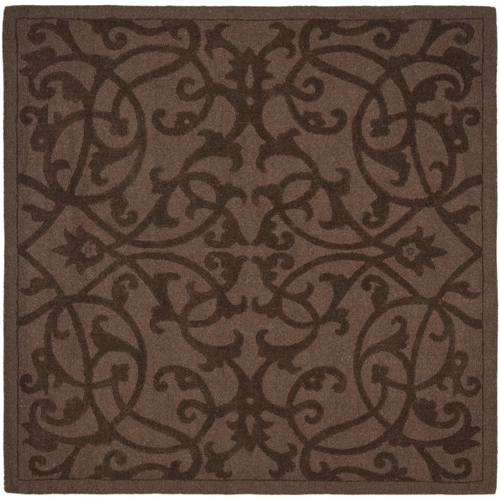 SAFAVIEH Impressions IM341A Handmade Brown Rug Image 1