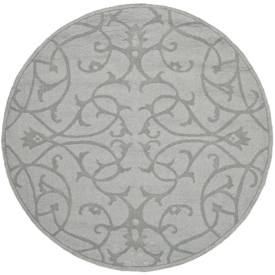 SAFAVIEH Impressions IM341B Handmade Grey Rug Image 4