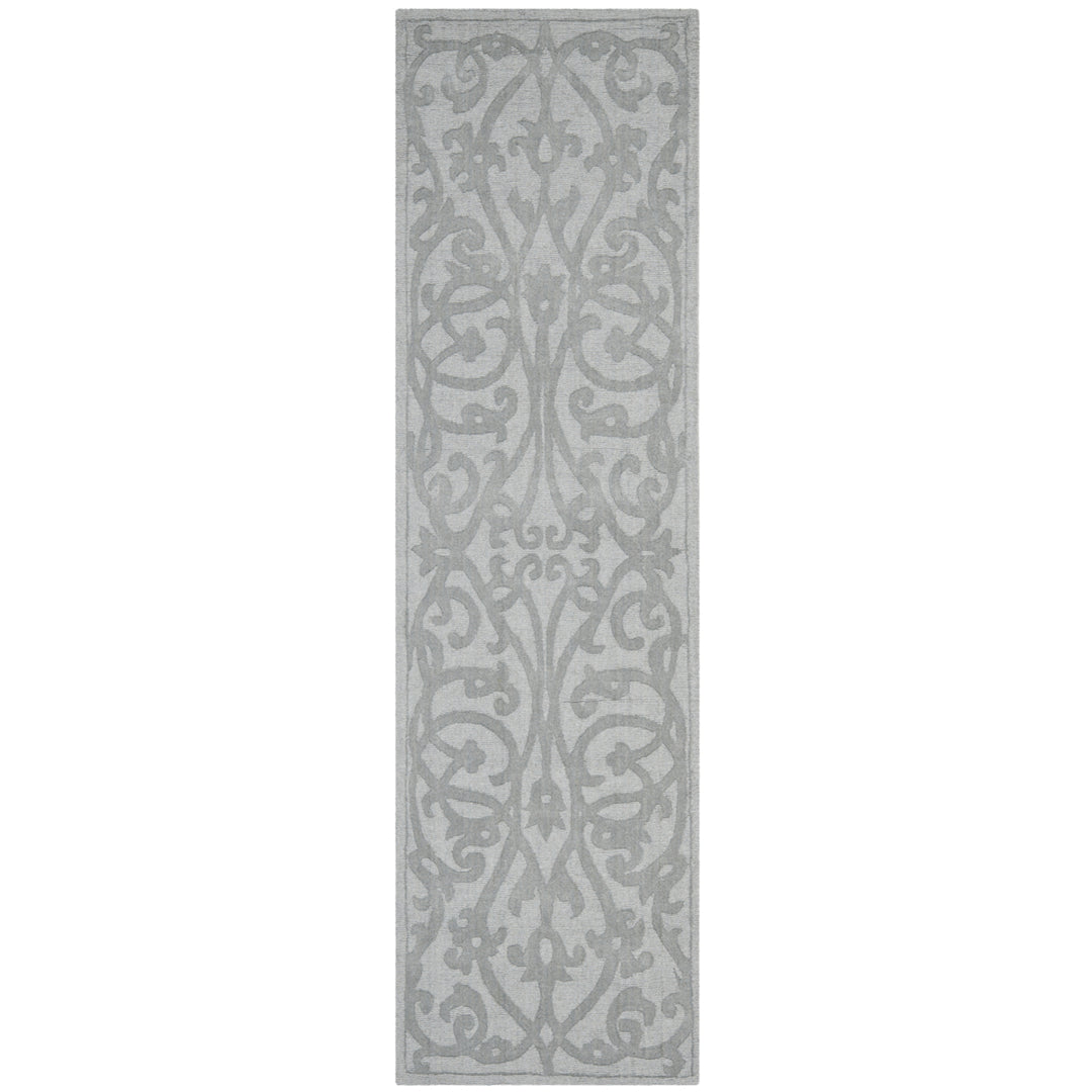 SAFAVIEH Impressions IM341B Handmade Grey Rug Image 5