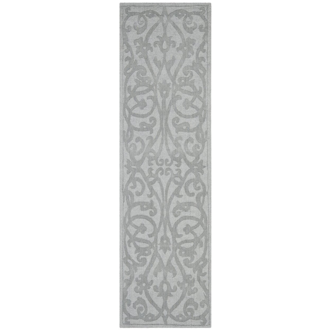 SAFAVIEH Impressions IM341B Handmade Grey Rug Image 1