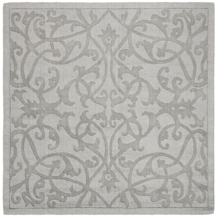 SAFAVIEH Impressions IM341B Handmade Grey Rug Image 6