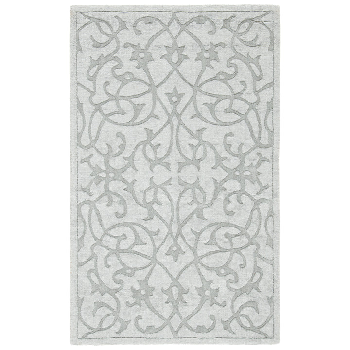 SAFAVIEH Impressions IM341B Handmade Grey Rug Image 8