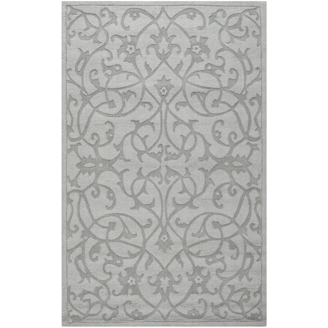 SAFAVIEH Impressions IM341B Handmade Grey Rug Image 1