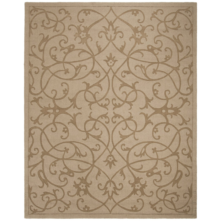 SAFAVIEH Impressions IM341D Handmade Light Brown Rug Image 1