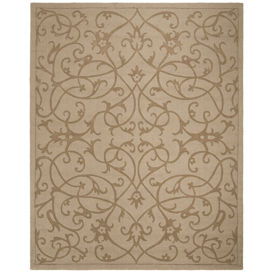 SAFAVIEH Impressions IM341D Handmade Light Brown Rug Image 1