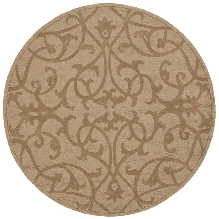 SAFAVIEH Impressions IM341D Handmade Light Brown Rug Image 4