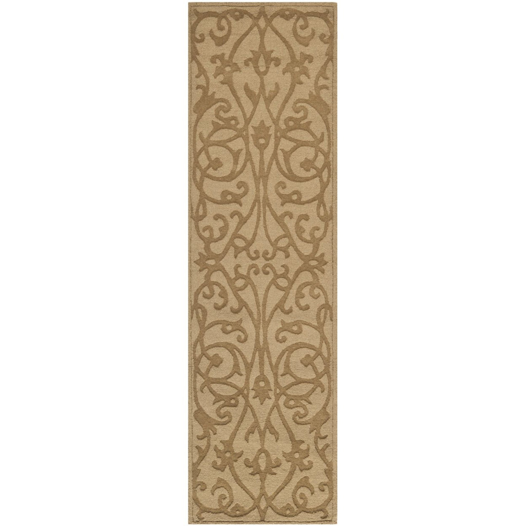 SAFAVIEH Impressions IM341D Handmade Light Brown Rug Image 1