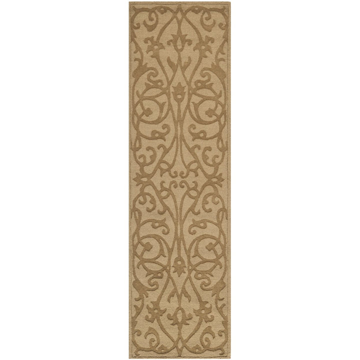 SAFAVIEH Impressions IM341D Handmade Light Brown Rug Image 1