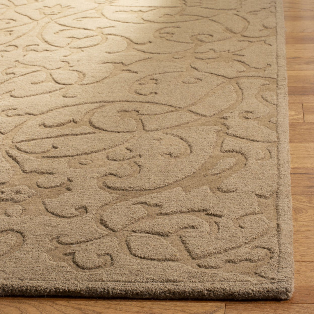 SAFAVIEH Impressions IM341D Handmade Light Brown Rug Image 7