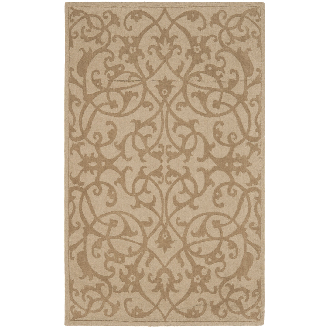 SAFAVIEH Impressions IM341D Handmade Light Brown Rug Image 9