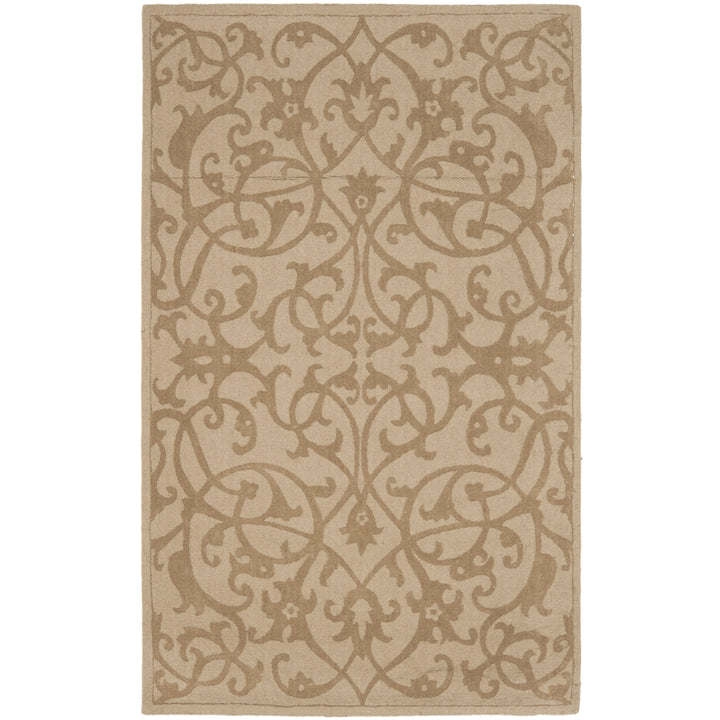 SAFAVIEH Impressions IM341D Handmade Light Brown Rug Image 9