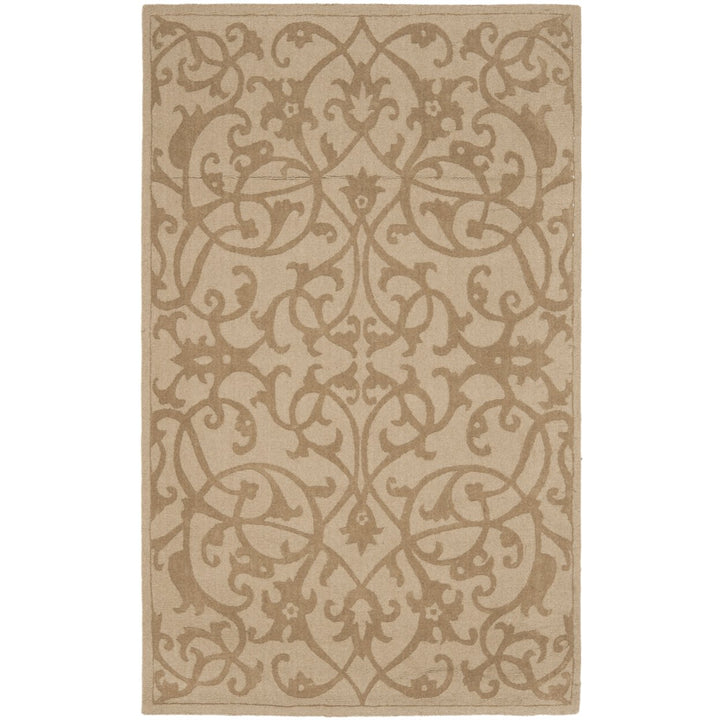 SAFAVIEH Impressions IM341D Handmade Light Brown Rug Image 1