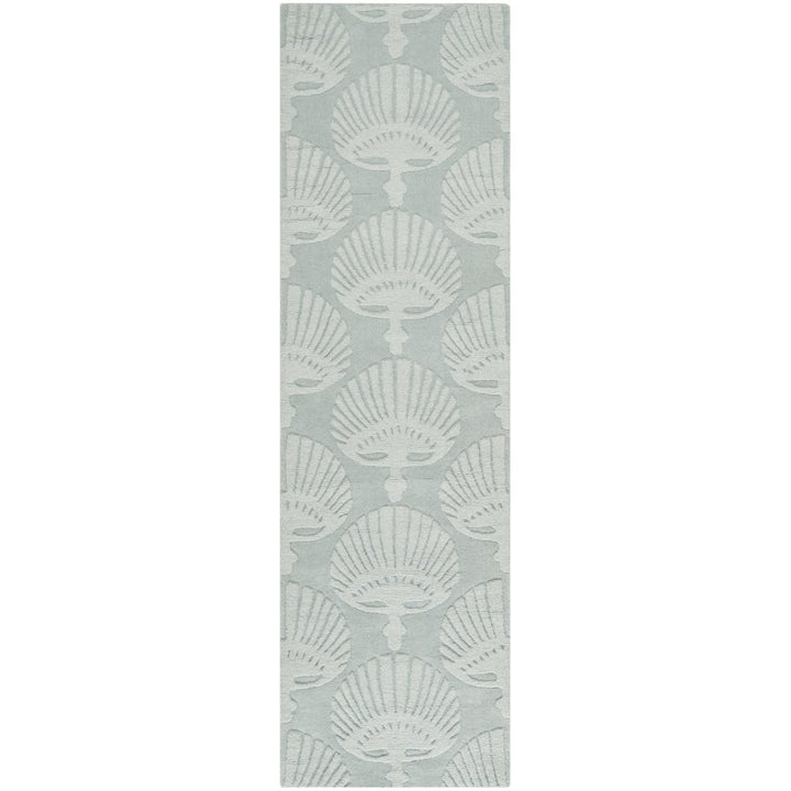 SAFAVIEH Impressions IM411A Handmade Grey Rug Image 1