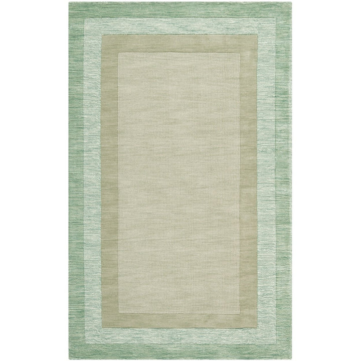 SAFAVIEH Impressions IM821D Green / Beige Rug Image 1