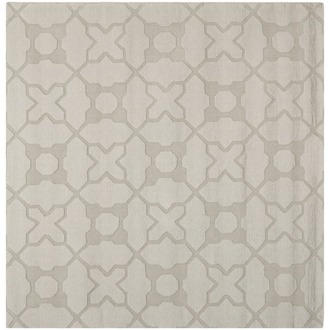 SAFAVIEH Impressions IM820A Handmade Silver Rug Image 1