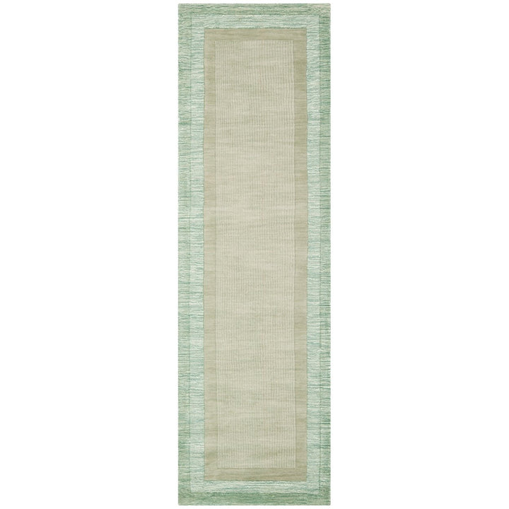 SAFAVIEH Impressions IM821D Green / Beige Rug Image 3