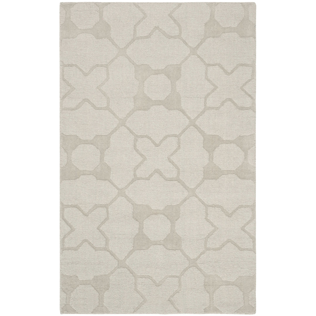 SAFAVIEH Impressions IM820A Handmade Silver Rug Image 8