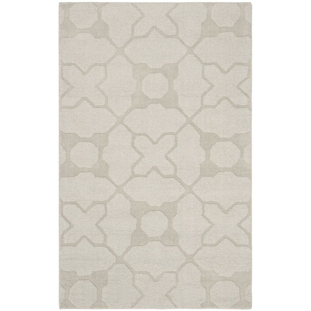 SAFAVIEH Impressions IM820A Handmade Silver Rug Image 1