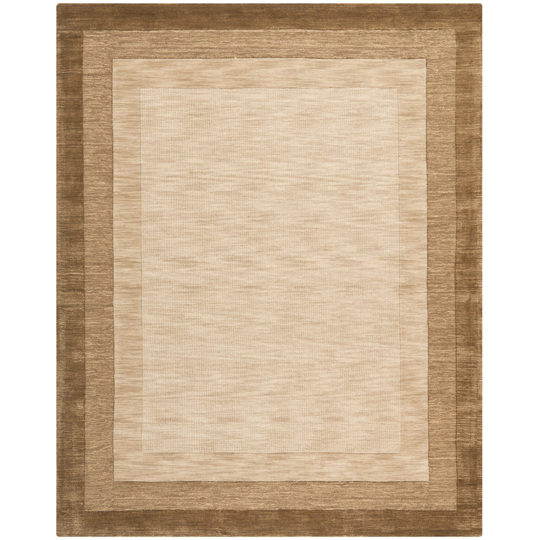 SAFAVIEH Impressions IM821C Beige / Brown Rug Image 1