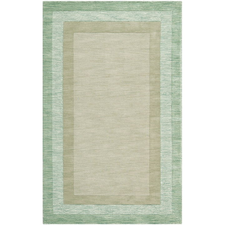 SAFAVIEH Impressions IM821D Green / Beige Rug Image 7