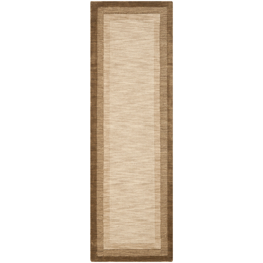 SAFAVIEH Impressions IM821C Beige / Brown Rug Image 3