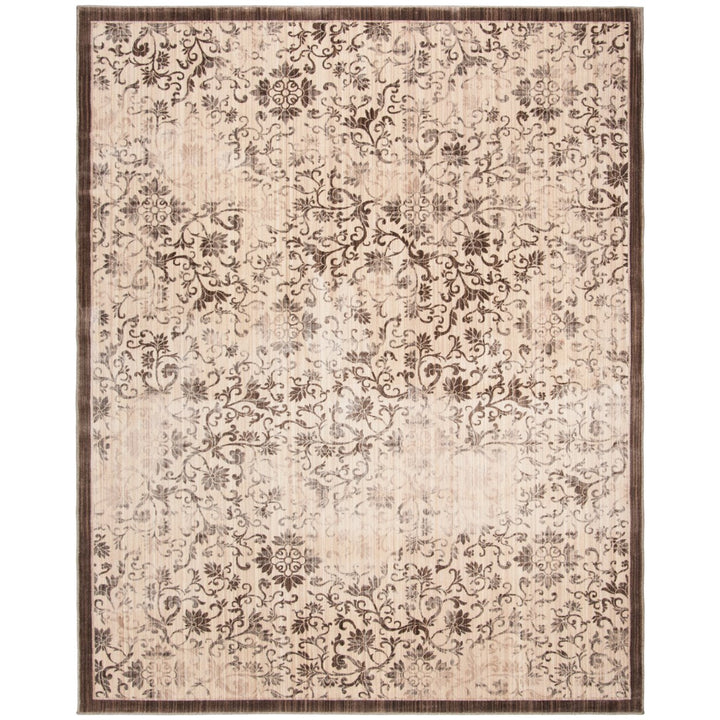 SAFAVIEH Infinity Collection INF566C Yellow / Brown Rug Image 1