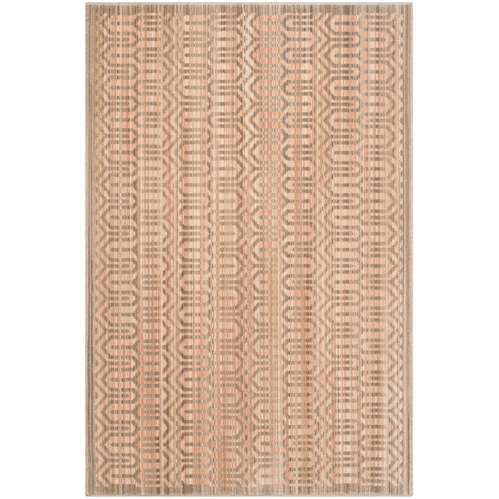 SAFAVIEH Infinity Collection INF583T Beige / Taupe Rug Image 1