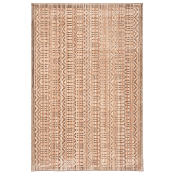 SAFAVIEH Infinity Collection INF583T Beige / Taupe Rug Image 5