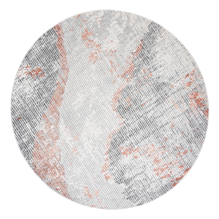 SAFAVIEH Invista Collection INV517F Grey / Light Grey Rug Image 4