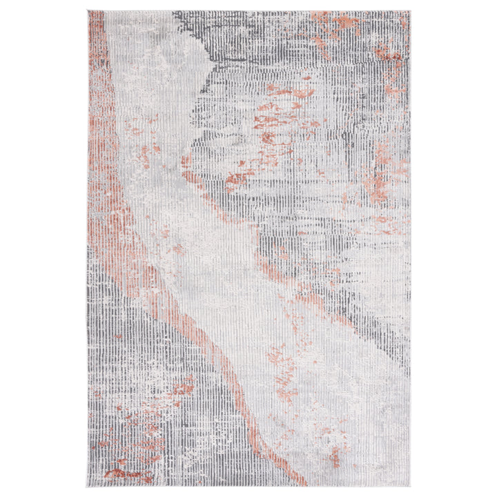 SAFAVIEH Invista Collection INV517F Grey / Light Grey Rug Image 10