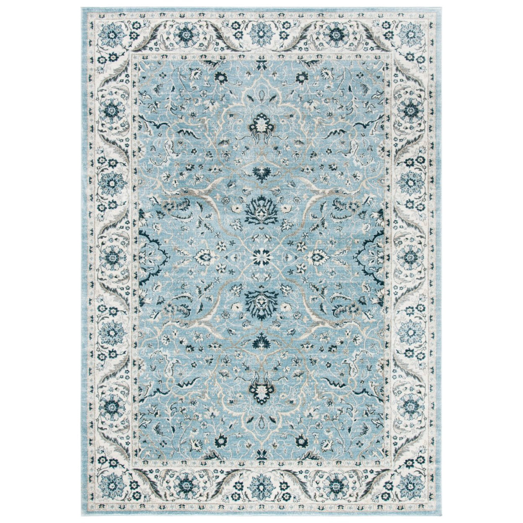 SAFAVIEH ISA912M Isabella Light Blue / Cream Image 4