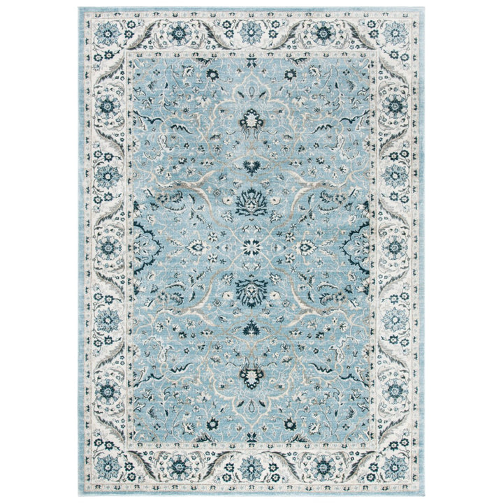 SAFAVIEH ISA912M Isabella Light Blue / Cream Image 4