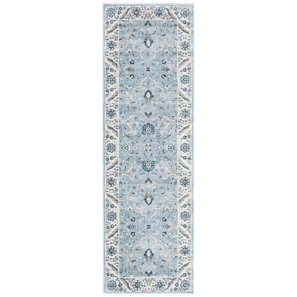 SAFAVIEH ISA912M Isabella Light Blue / Cream Image 2