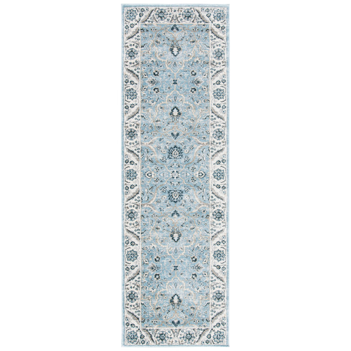 SAFAVIEH ISA912M Isabella Light Blue / Cream Image 7