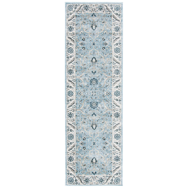 SAFAVIEH ISA912M Isabella Light Blue / Cream Image 1