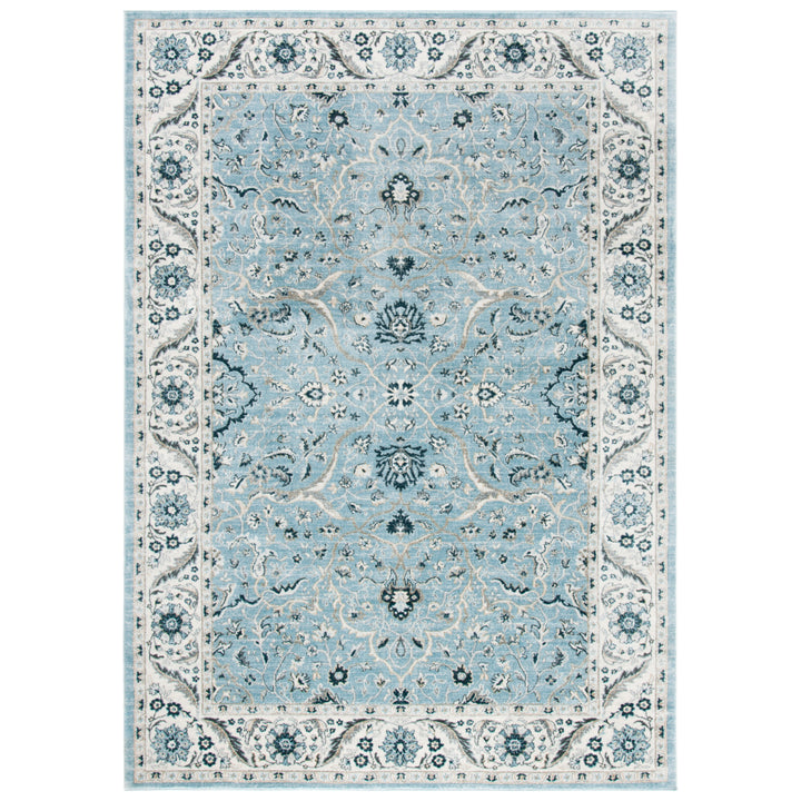 SAFAVIEH ISA912M Isabella Light Blue / Cream Image 9