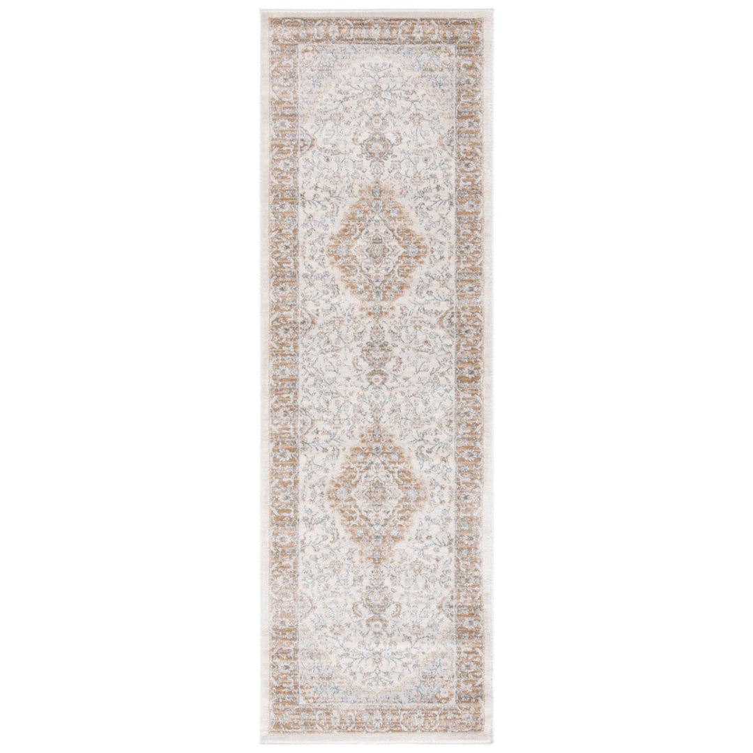 SAFAVIEH Isabella Collection ISA919B Cream / Beige Rug Image 2