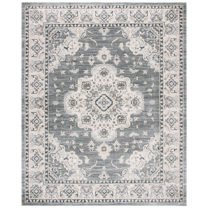 SAFAVIEH Isabella Collection ISA921F Grey/Light Grey Rug Image 1