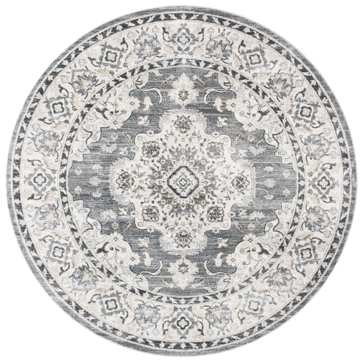 SAFAVIEH Isabella Collection ISA921F Grey/Light Grey Rug Image 4