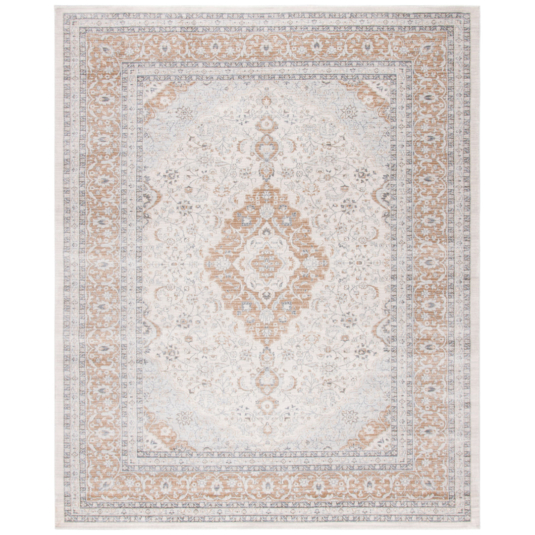 SAFAVIEH Isabella Collection ISA919B Cream / Beige Rug Image 7