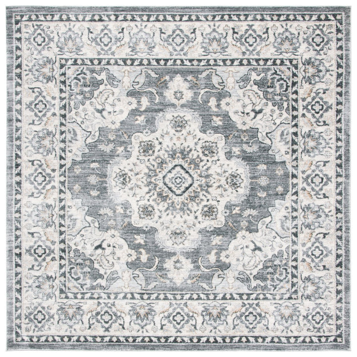 SAFAVIEH Isabella Collection ISA921F Grey/Light Grey Rug Image 6