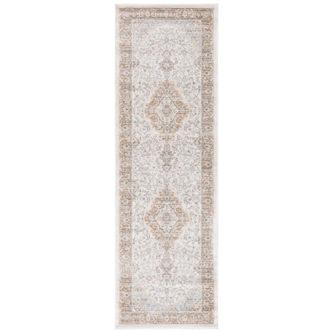 SAFAVIEH Isabella Collection ISA919B Cream / Beige Rug Image 1