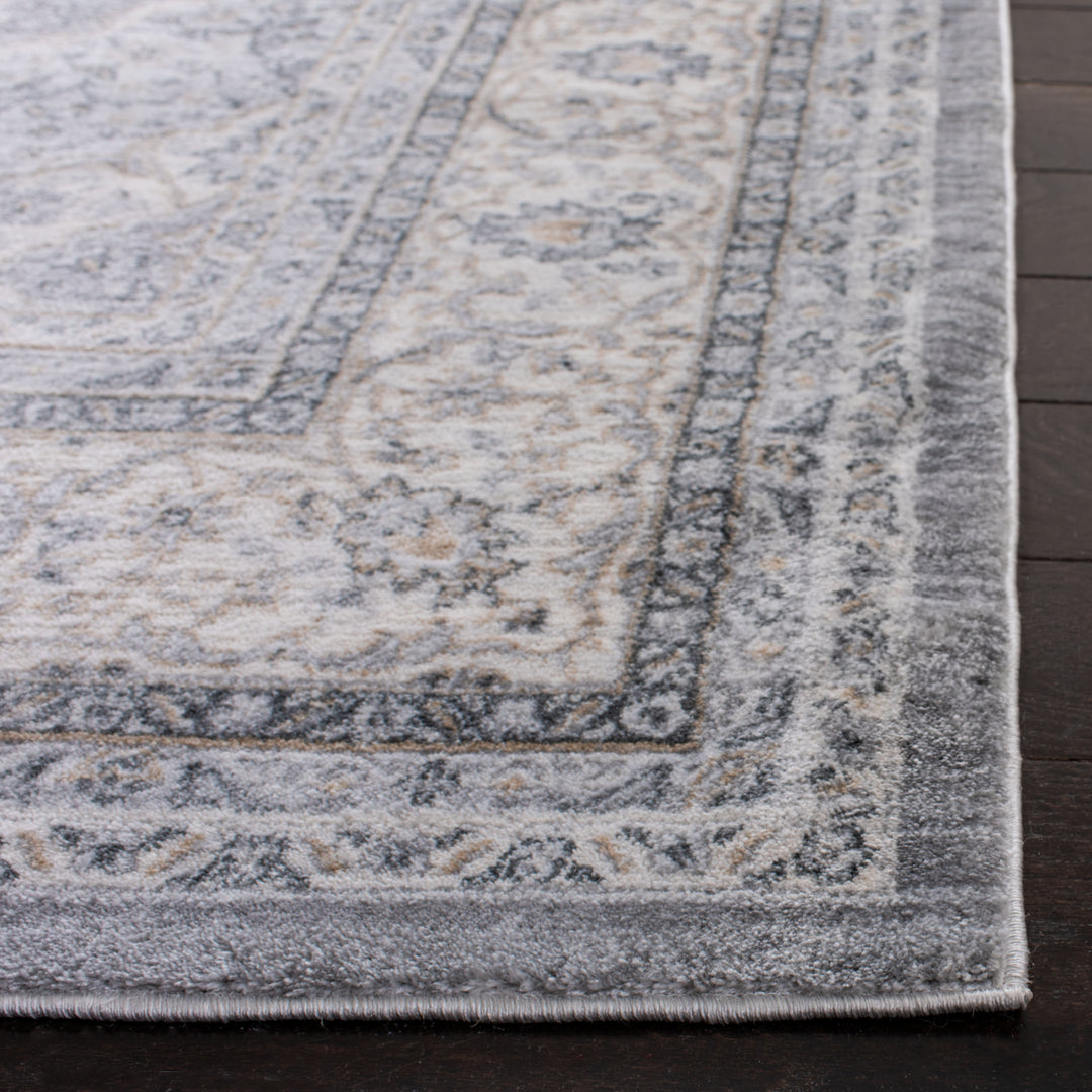 SAFAVIEH Isabella Collection ISA919F Grey / Cream Rug Image 11