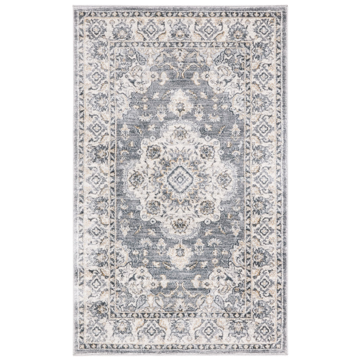 SAFAVIEH Isabella Collection ISA921F Grey/Light Grey Rug Image 10