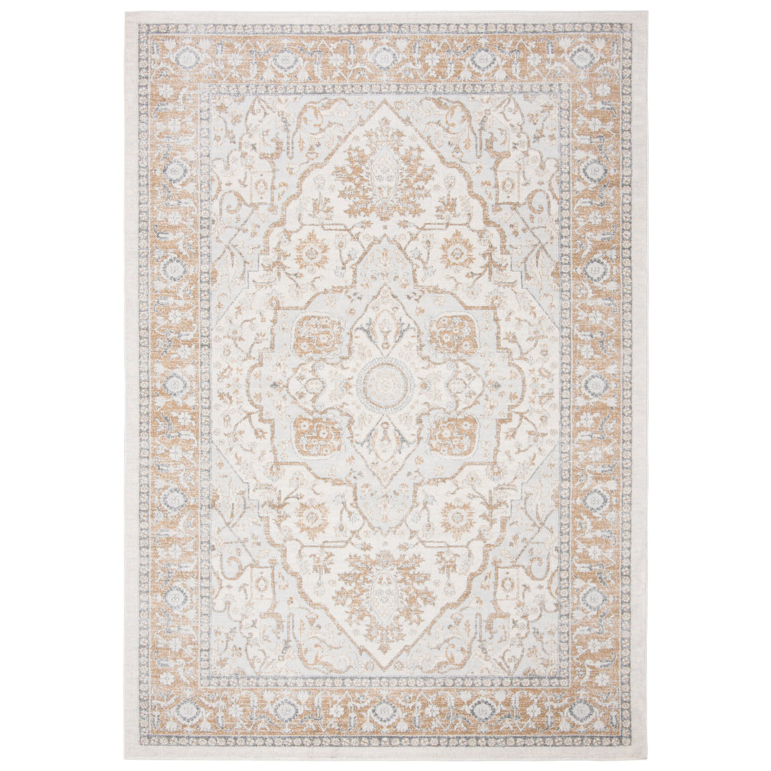 SAFAVIEH Isabella Collection ISA936A Cream / Beige Rug Image 1